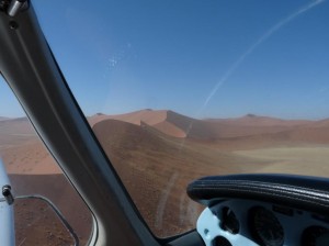 Dune rosse a bassa quota
